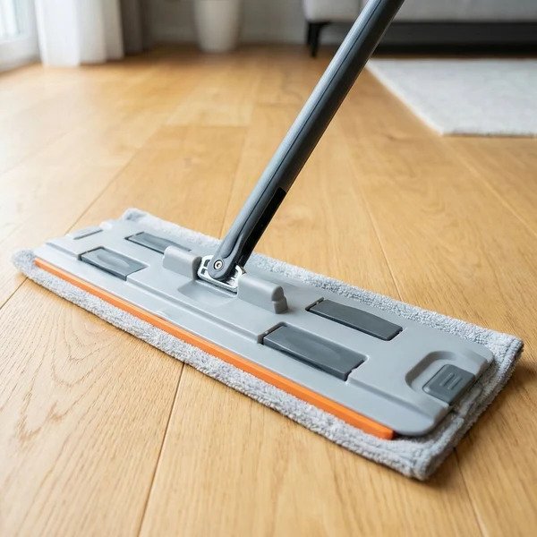 Flat Mop with Bucket Set – Big Size, Easy Press Wringer - Image 3